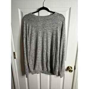 Athleta Long Sleeve Grey Cozy Lightweight Pullover Top Women’s M